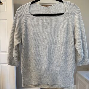 WHBM Ribbed Raglan Pullover